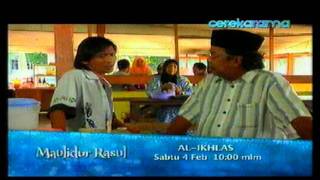 Promo Al-Ikhlas (Cerekarama Istimewa Maulidur Rasul 1433 Hijrah) @ Tv3! (4/2/2012)