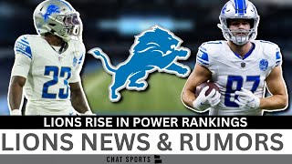 Detroit Lions Rumors: Lions RISE In Power Rankings, Dan Campbell SPEAKS? Draft + Injury Updates