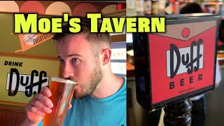 Moe's Tavern Review: DUFF BEER