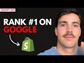 Complete Shopify SEO Course for Beginners: Rank Your Shopify Store First on Google