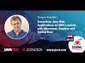 Serverless Java Web Applications on AWS Lambda with Micronaut Quarkus & Spring Boot | Vadym Kazulkin