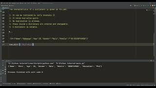 52- Python Collection Data Structure Dictionary III