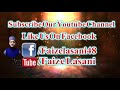 Faiz e Lasani Youtube And Facebook