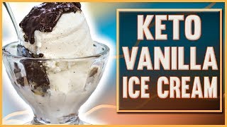 Keto Vanilla Ice Cream | Most Accurate Recipe! | Recipe by Wholesome yum