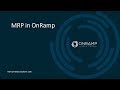 OnRamp MRP Tutorial