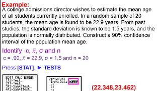 Elementary Statistics - Chapter 7 - Estimating Parameters and Determining Sample Sizes Part 1