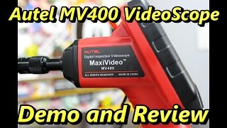 Autel MV400 Video Scope Review and Demo