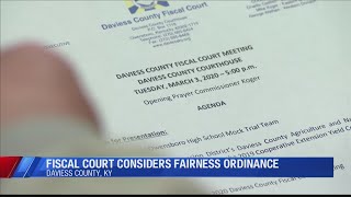 Fiscal County Court holds second reading on Daviess County Fairness Ordinance