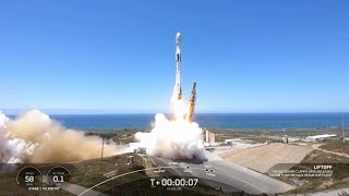 Successful SpaceX launch with Starlink satellites