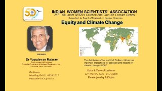 Dr Vasudevan Rajaram: Equity and Climate Change.