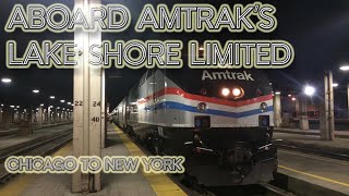 Aboard Amtrak's Lake Shore Limited: Chicago to New York