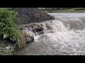 賀茂川葵橋練積み魚道（2018.7.8洪水後）上段