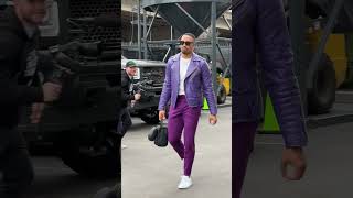 Jalen Hurts in the Building for the NFC CHAMPIONSHIP #shorts