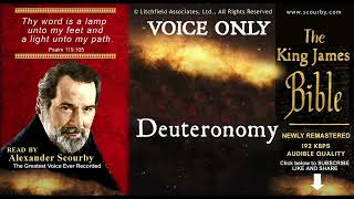 5 |  Deuteronomy { Scourby AUDIO BIBLE KJV } "Thy Word is a lamp unto my feet"  Psalm: 119-105