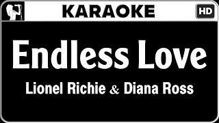 Lionel Richie \u0026 Diana Ross - Endless Love (Karaoke Version) | HQ Audio