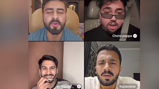 6 October TikTok live Stream || Rajabbutt vs Chota papa vs hiader sha