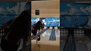 College Bowling - The Excitement of Team Work! #collegebowling #aquinas #reels #shorts #fyp #sports