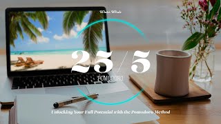 Pomodoro 25/5 - Rain Sounds | Study Ambience, Study Timer | 뽀모도로 25/5 - 빗소리