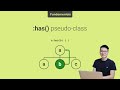 :has() CSS pseudo-class selector -  🌱 Fundamentals - CSS selectors #css #CSSselectors