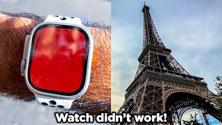 I Traveled to Paris with my Apple Watch Ultra