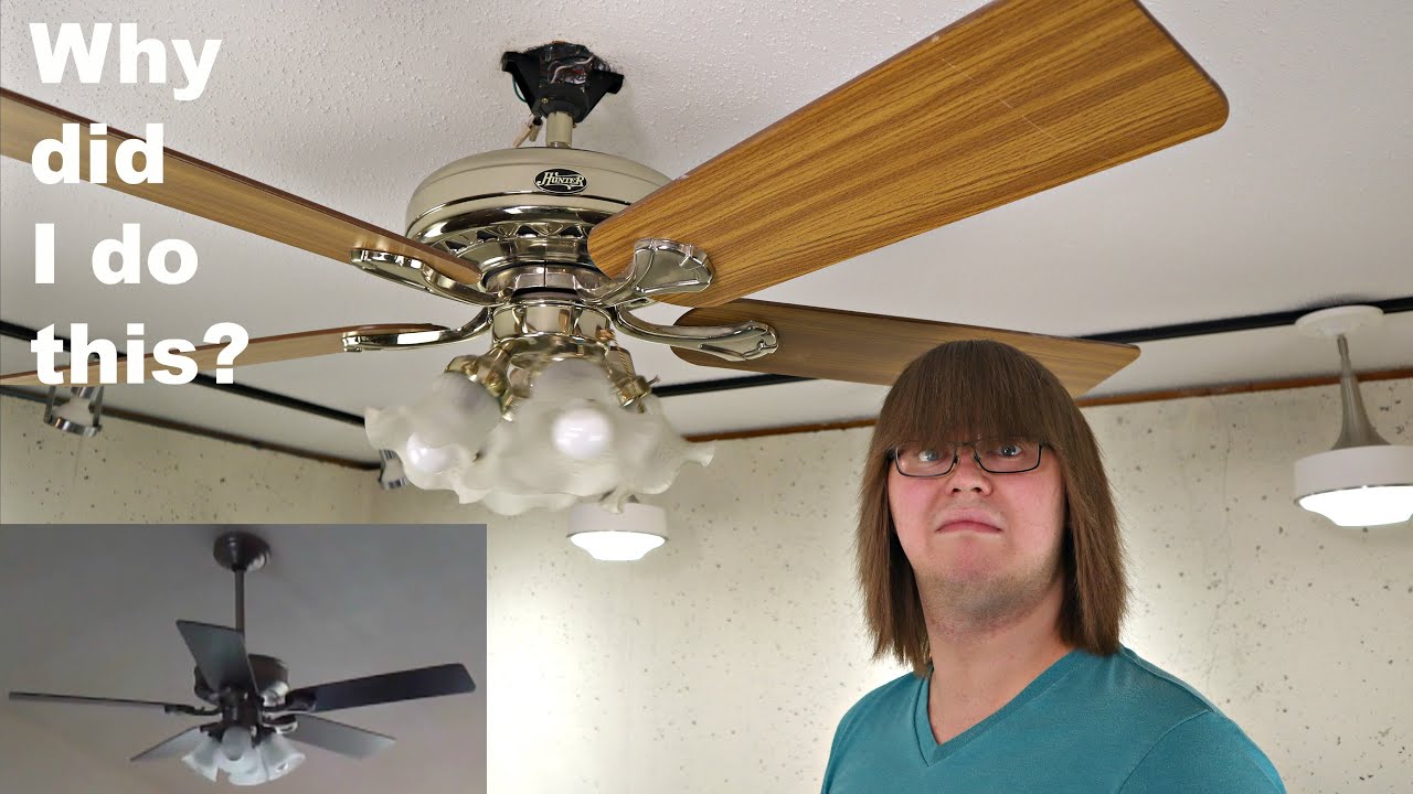 I Recreated That Viral Ceiling Fan Video Youtube