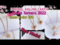 NEW MODEL TERBARU EMAS MURNI KADAR 750||5 MODEL KALUNG PALING KEREN|| SUPER MODERN