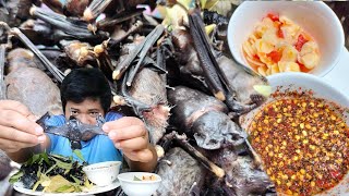 ញាំប្រចៀវ Eat bats