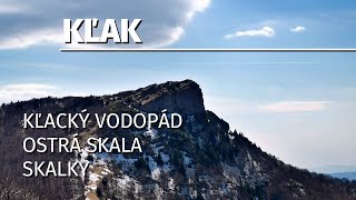 Kľak - Kľacký vodopád | Vrícko | Ostrá skala | Malá Fatra | GoPro7 |  Feiyutech G5 | S07E01