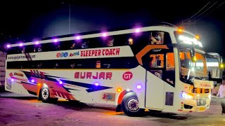 | NEW GURJAR TRAVELS 2 BUS NIGHT CABIN JOURNEY | SURAT TO DHOLERA |