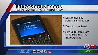Brazos County Sheriff’s Office raising awareness of phone scam