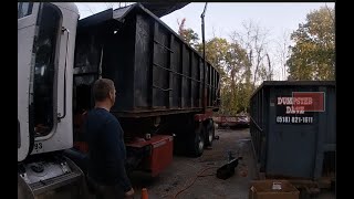 Fixing hydraulic lines on an O'Brian tarp system