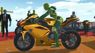 Superhero Bike Stunt GT Racing - Mega Ramp Games #1 | New Superhero Bike Stunt Game Android