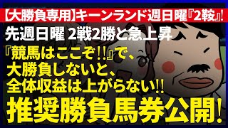 ✖️｜大勝負専用｜キーンランドC週 日曜対象『２』鞍｜先週２戦２勝絶好調！『WIN5』3000万円男『裏留目教授』が、勝負推奨馬券を公開！『ルメールオッズの裏』