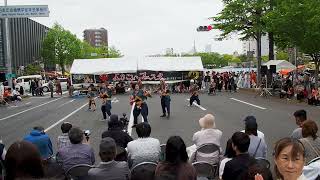 「よさこいフェスタ」in新川市まつり2024・光輝き隊（メイン会場）