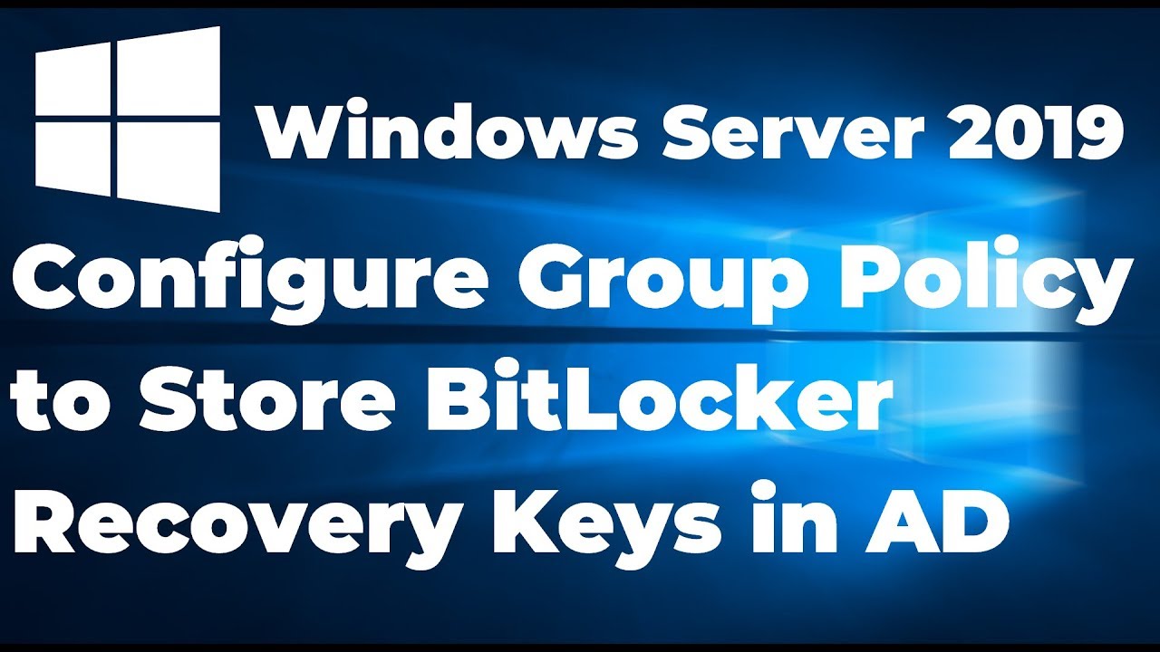 Bitlocker Recovery Key Management From Microsoft Intune