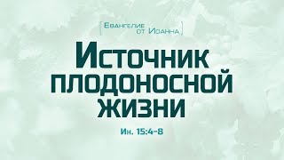 Ев. от Иоанна: 84. Источник плодоносной жизни (Алексей Коломийцев)