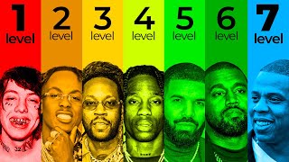 7 Levels Of Rap Wealth