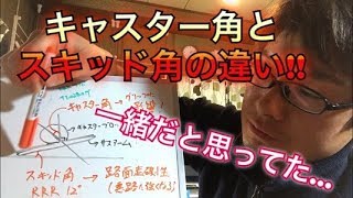 緊急訂正！キャスター角とスキッド角は違う！一緒だと思ってました･･･すみません！ラジコン セッティング　改造　グリップ　オフロード バギー　TAMIYA　タミヤ　ヨコモ　京商　RC㊼