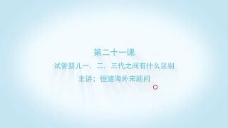 泰国试管婴儿婴儿一、二、三代之间有什么区别