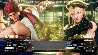 Gachikun (Rashid) vs NL (Cammy)：ガチくん（ラシード）vs NL（キャミィ）