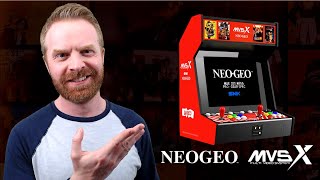 SNK Neo Geo MVSX Home Arcade - a huge rival to Arcade1Up