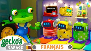 Réparation du bus dans la nuit｜Le Garage de Gecko｜Camions pour enfants