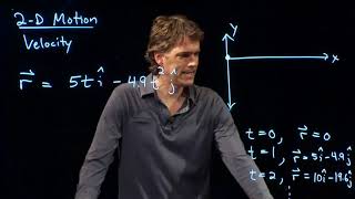 Two-Dimensional Motion and Derivatives | Physics with Professor Matt Anderson | M4-03