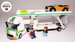 LEGO CITY Car Transporter 60305 - lego speed build