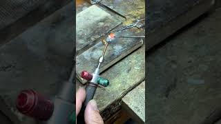 Sizing a ring up by adding gold