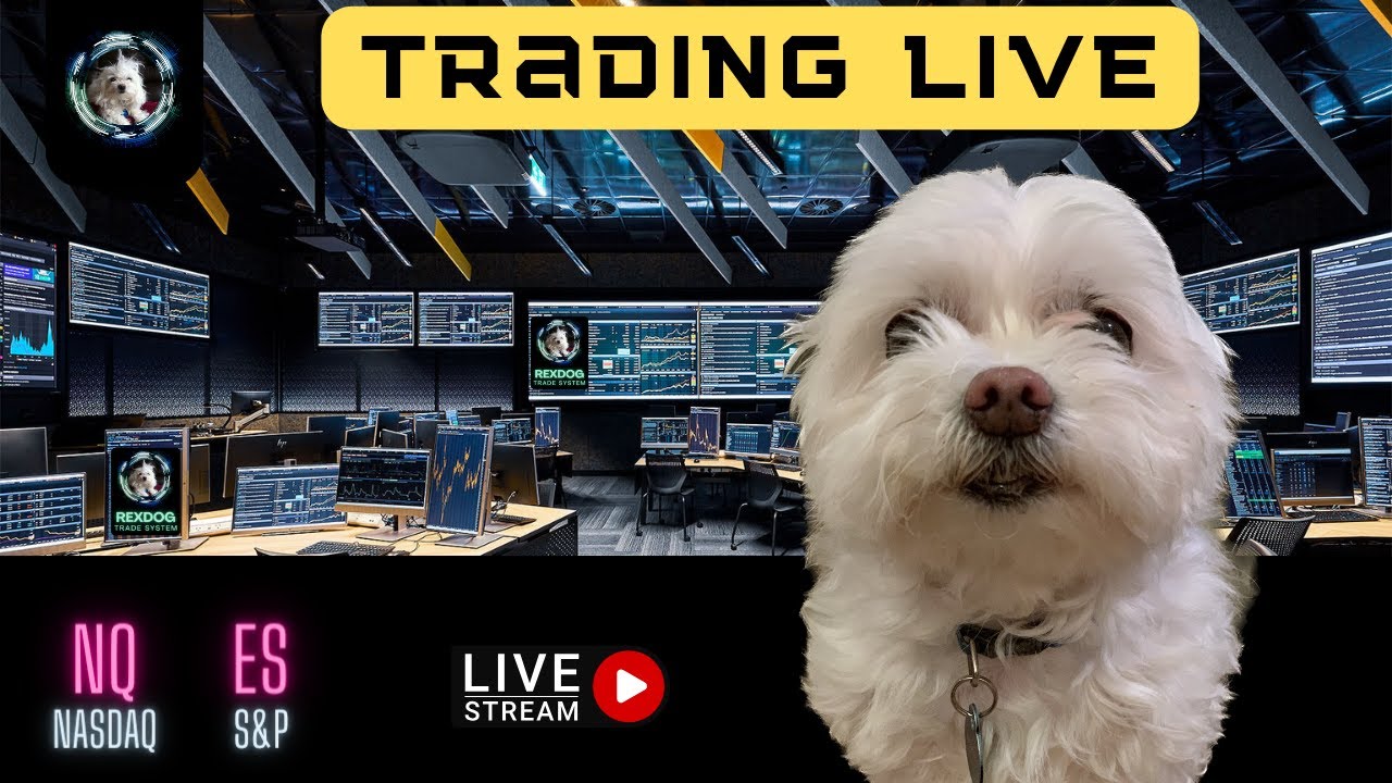 Trading Live Nq Es Futures Up Youtube
