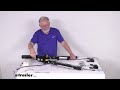 detailed breakdown of the etrailer xhd non binding tow bar for blue ox and curt base plates