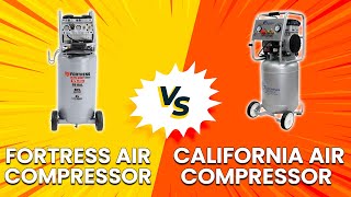 Fortress 26-Gallon Air Compressor vs California Air Compressor - Which One Should You Choose?