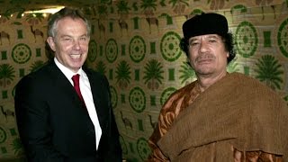 Tony Blair defends his relationship with Colonel Gaddafi