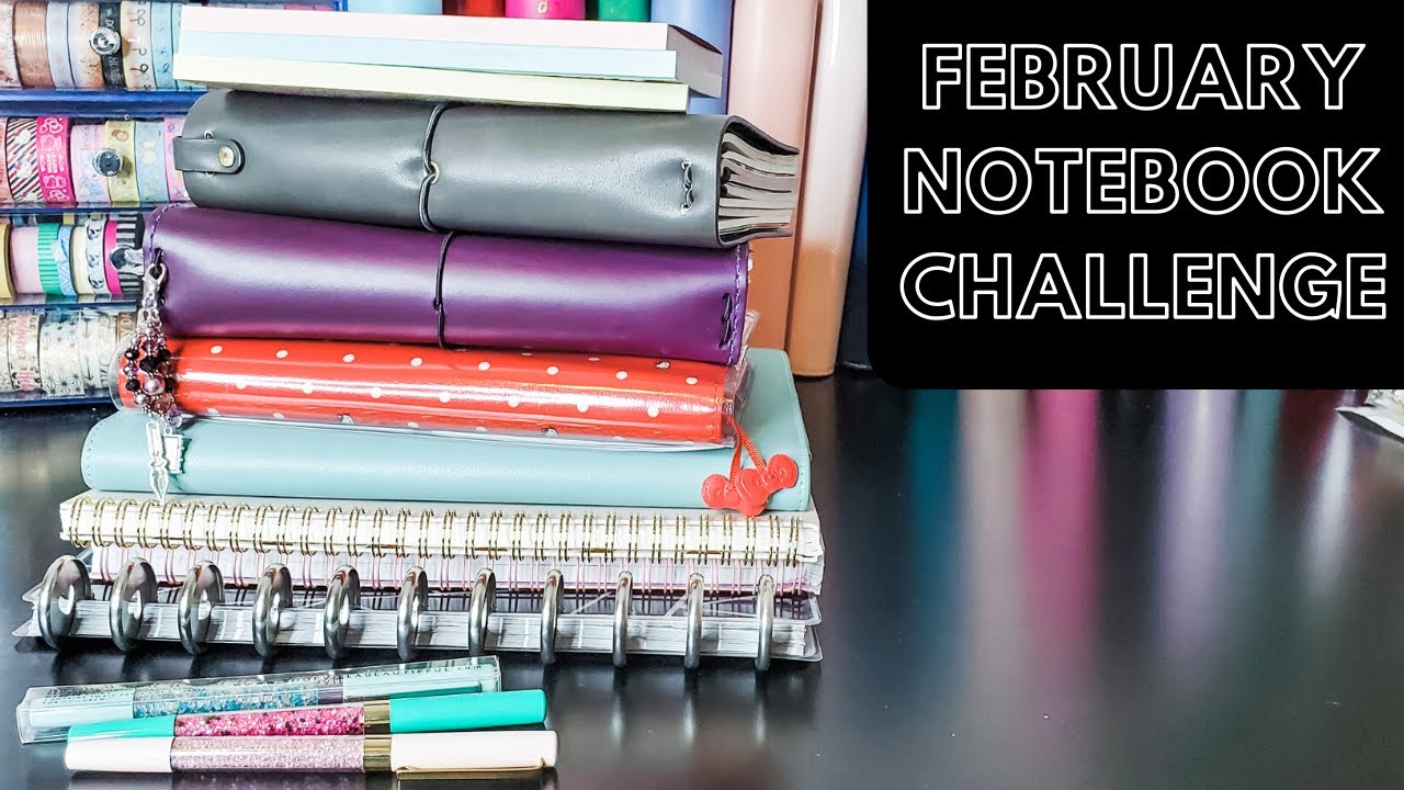 February Notebook Challenge Youtube